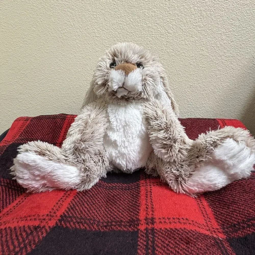 Melissa & Doug Burrow Bunny 7674 Plush 10” Rabbit Stuffed Animal Lop Eared Soft